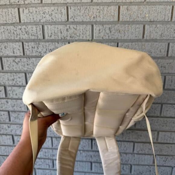 The North Face Vault Laptop Backpack Cream Granola Girl Hiking Outdoor main image 10